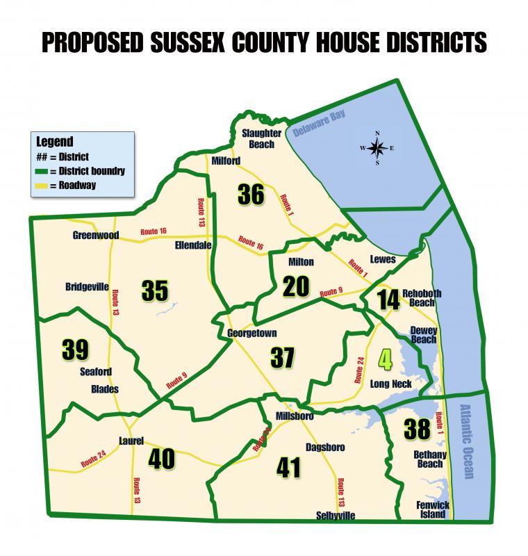 Public airs concerns over legislative redistricting Cape Gazette